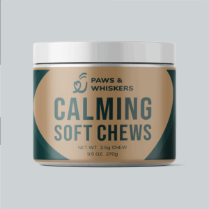 Calming Soft Chews for Dogs – Anxiety & Stress Support with Chamomile, Melatonin & L-Theanine