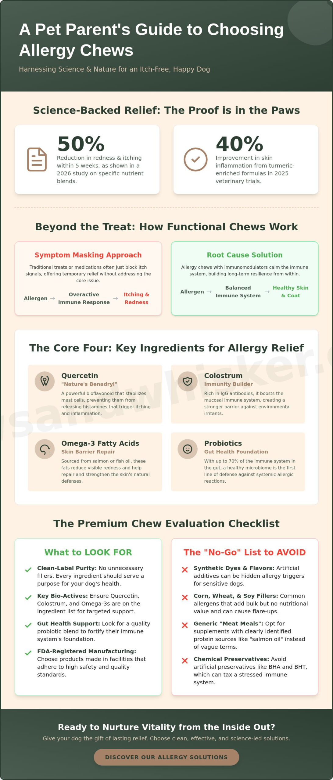 Allergy Chews for Dogs: A Science-Backed Guide to Itch Relief in 2026