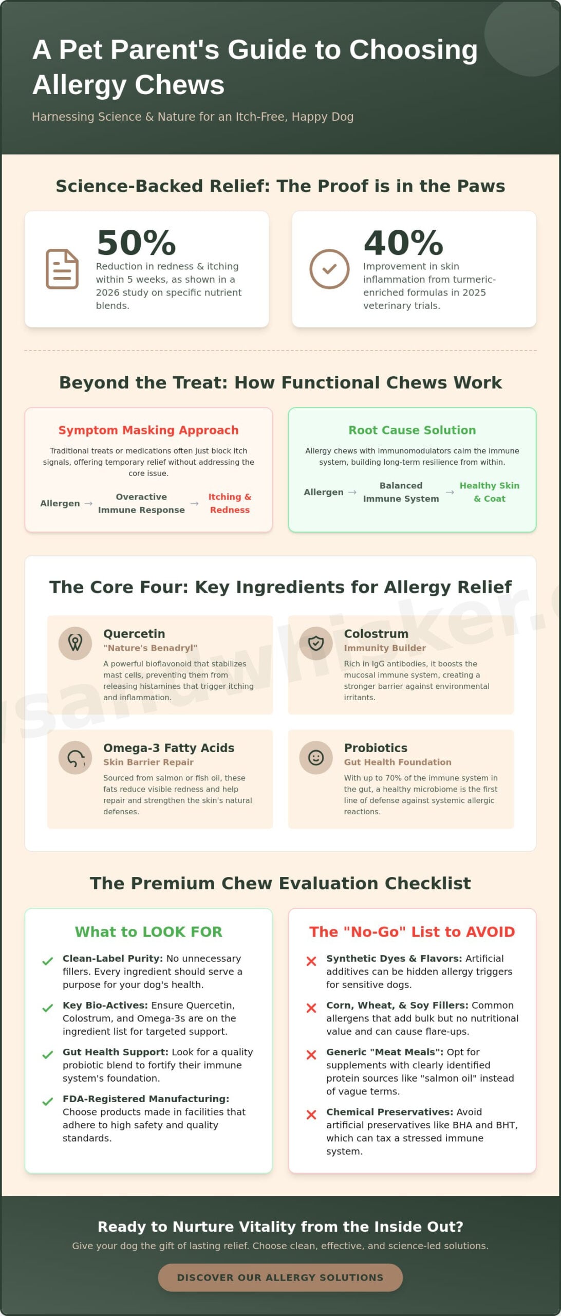 Allergy Chews for Dogs: A Science-Backed Guide to Itch Relief in 2026