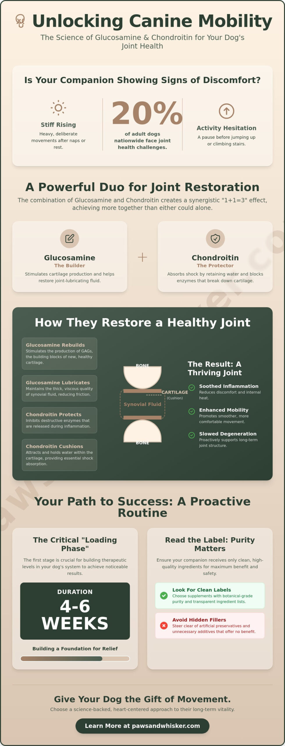 Glucosamine and Chondroitin for Dogs: A Science-Backed Reference for Nurturing Joint Health (2026)