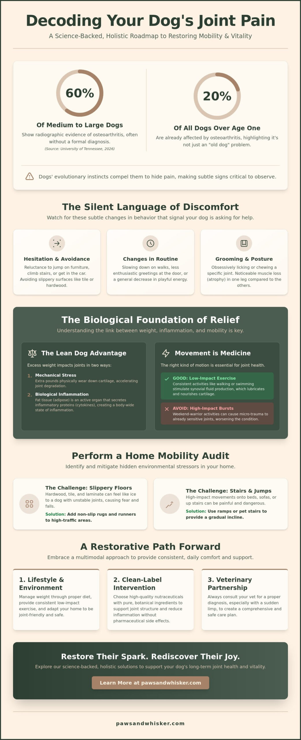 Help for Dog Joint Pain Relief: A Nurturing Expert’s Guide to Restoring Mobility