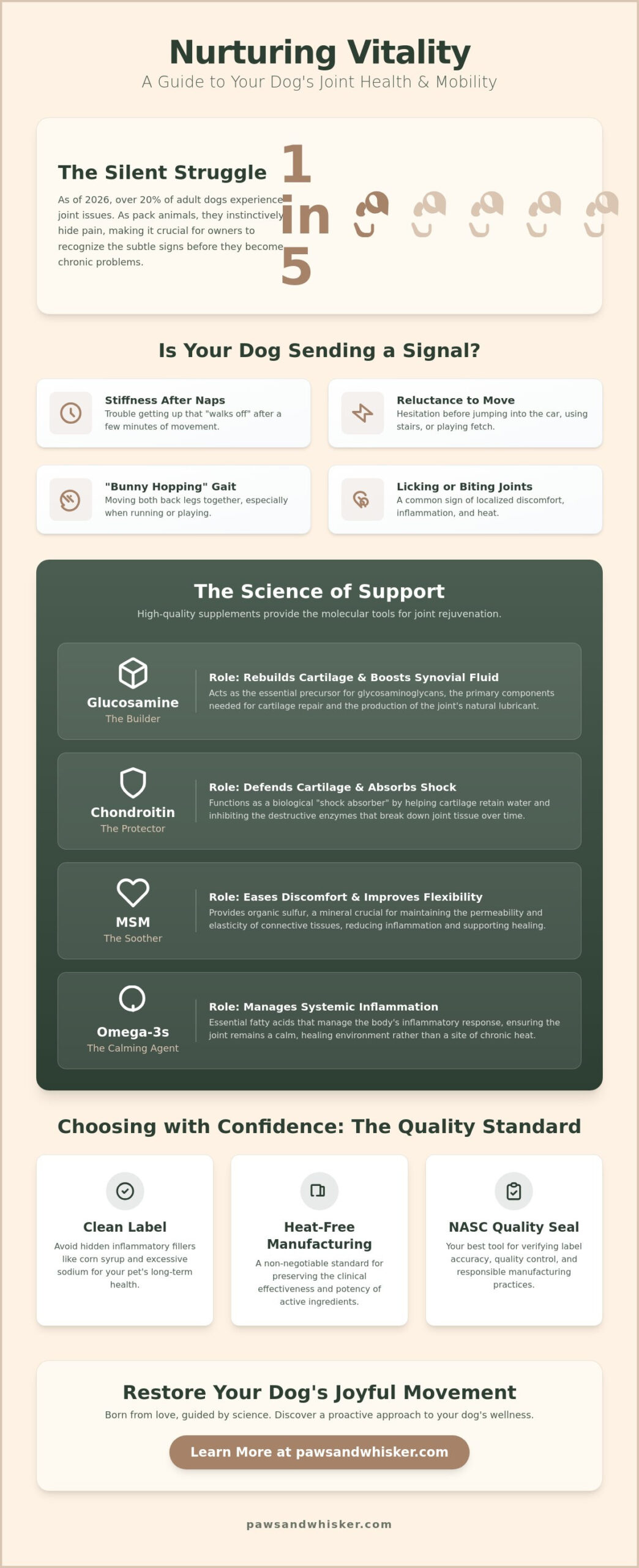 How to Choose Hip and Joint Supplements for Dogs: A 2026 Wellness Guide