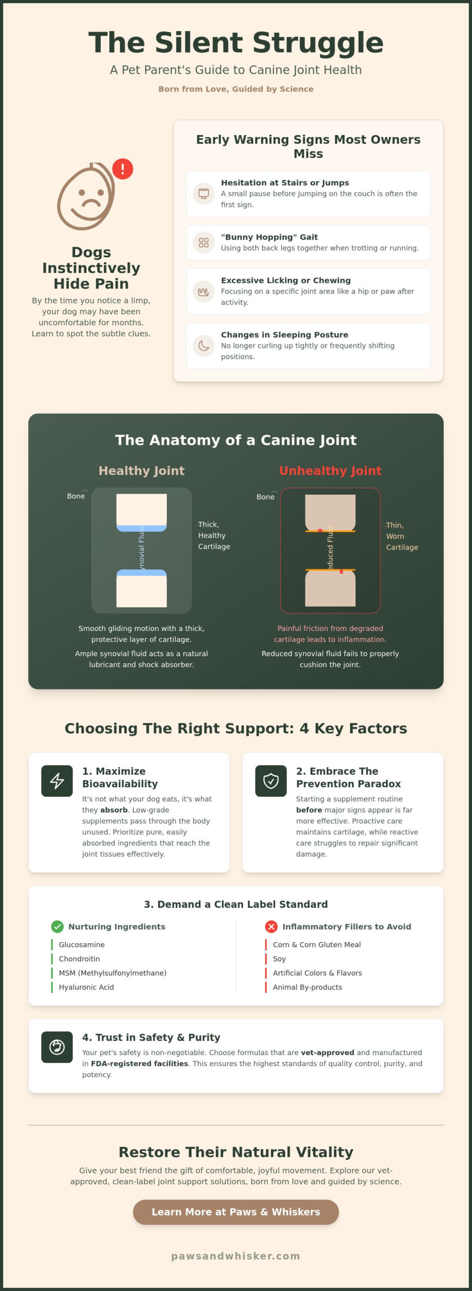 Natural Joint Supplements for Dogs: The Scientist’s Guide to a Nurturing Wellness Journey (2026)