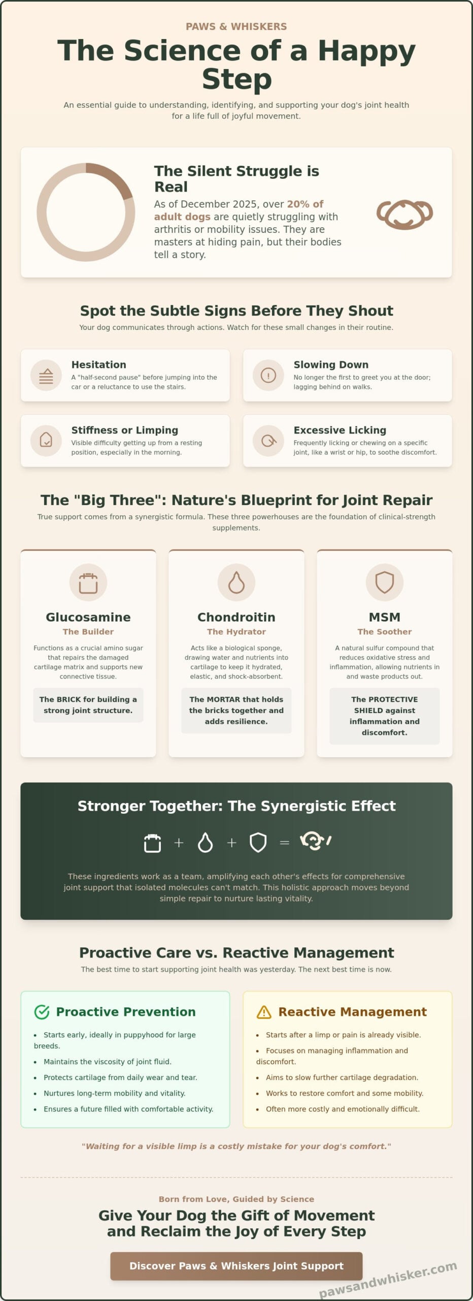 The Best Joint Health Supplement for Dogs: A 2026 Buyer’s Checklist