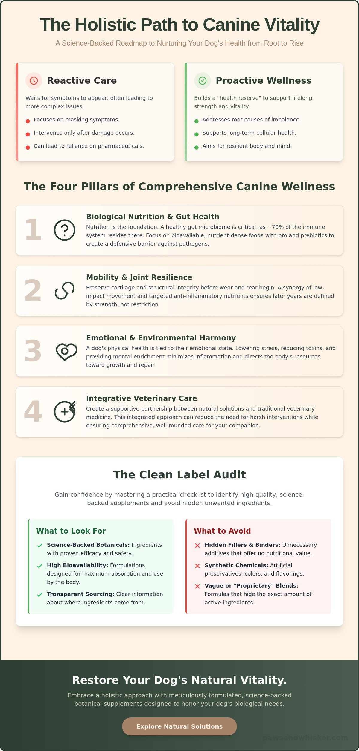 Holistic Approach to Dog Wellness: A Scientist’s Guide to Nurturing Vitality in 2026