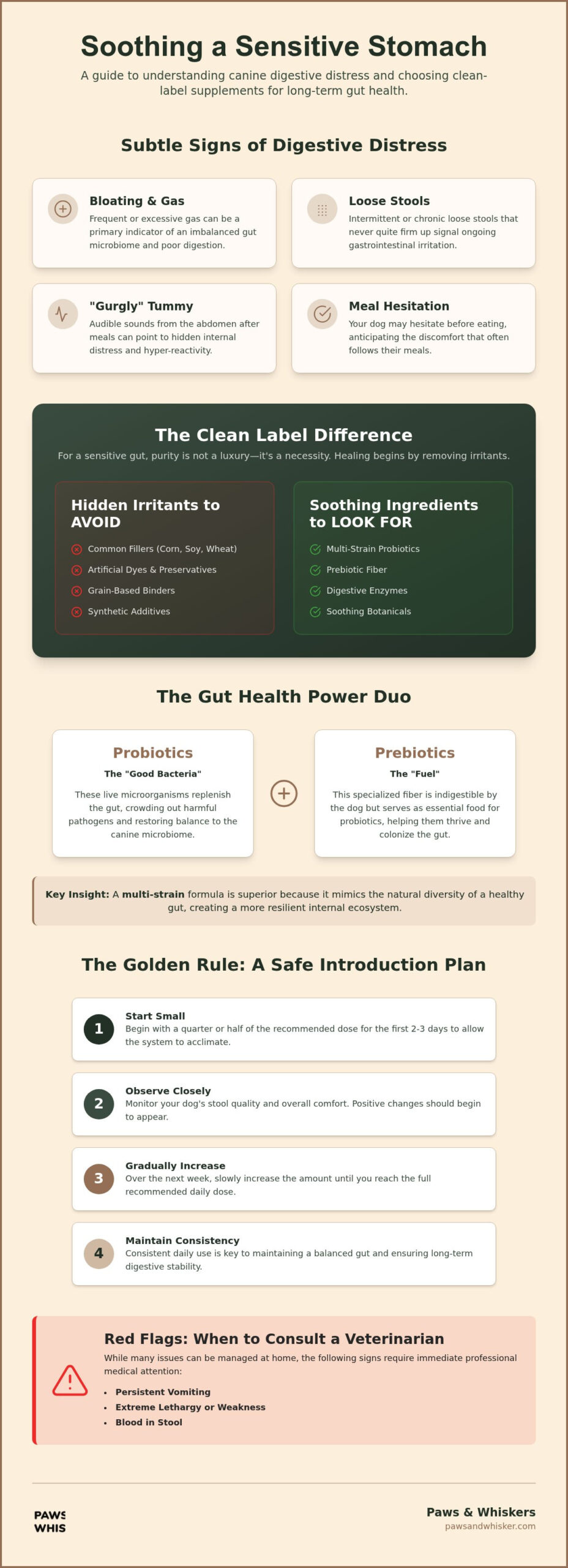 Supplements for Dogs with Sensitive Stomachs (2026)