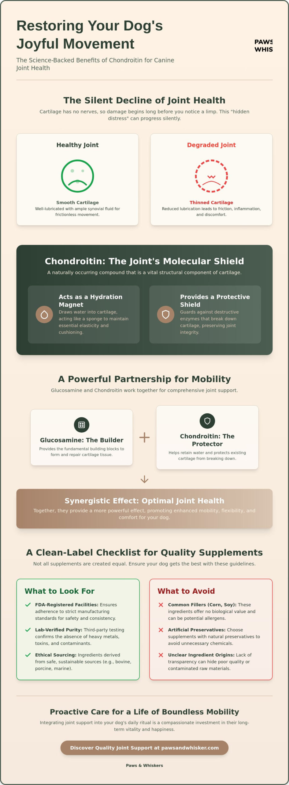 Chondroitin for Dogs: Benefits, Science, and Nurturing Joint Longevity (2026)