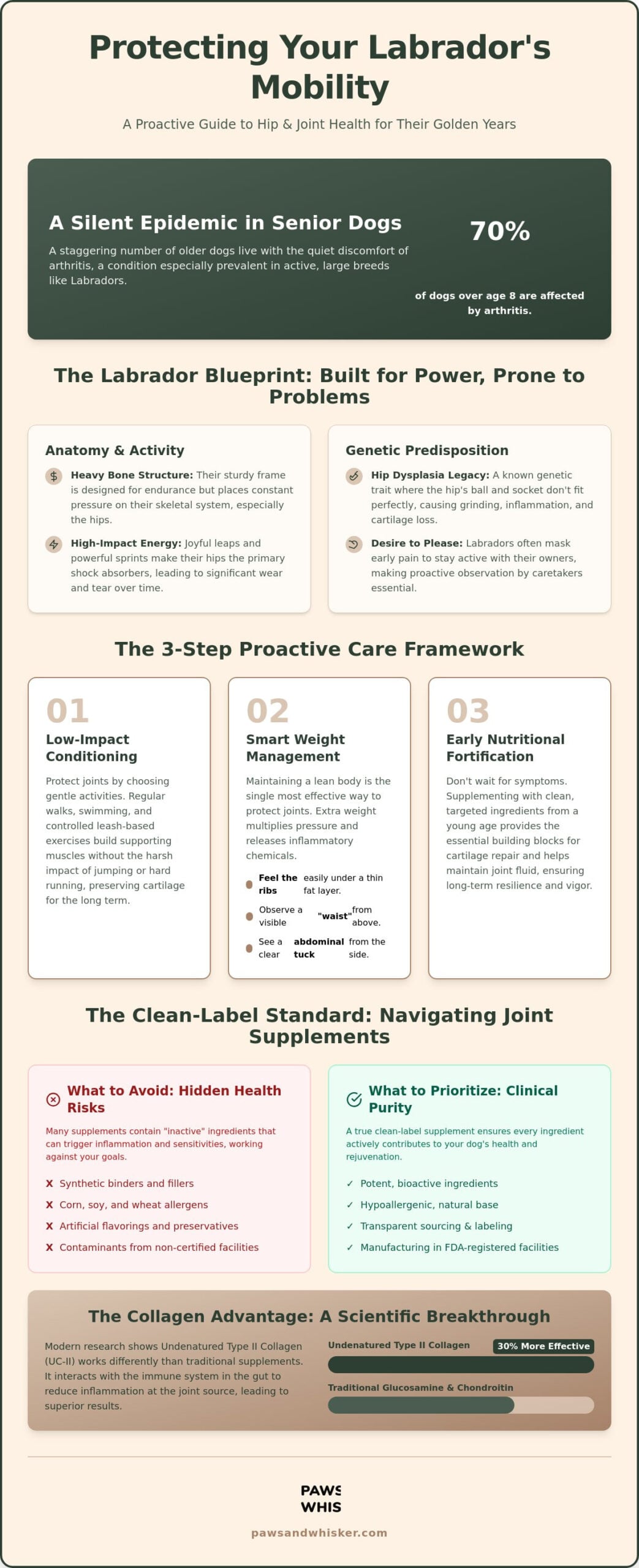 Hip and Joint Care for Labradors: A Scientist’s Guide to Proactive Mobility