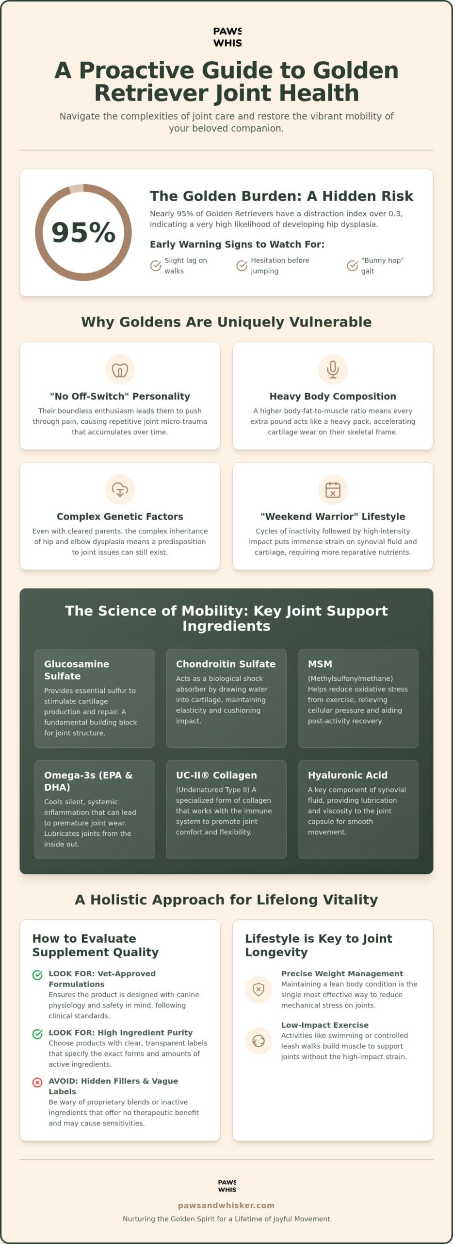 Best Supplements for Golden Retriever Joint Health: A 2026 Vet-Approved Guide
