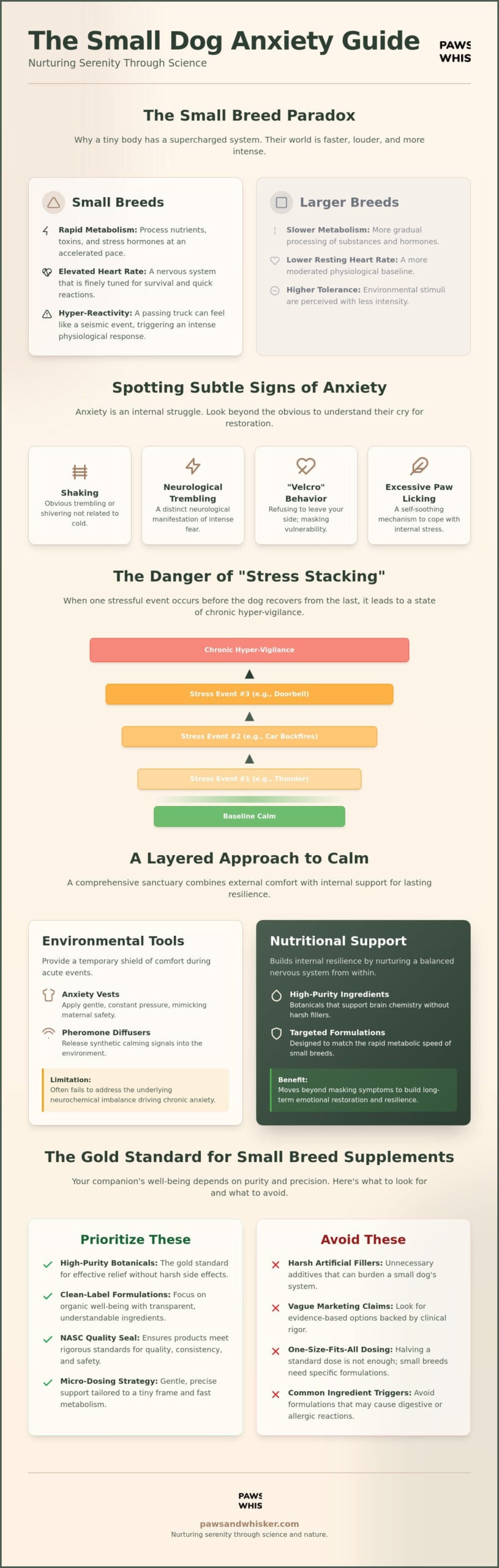 Calming Aids for Small Dog Breeds: A Scientist’s Guide to Nurturing Serenity